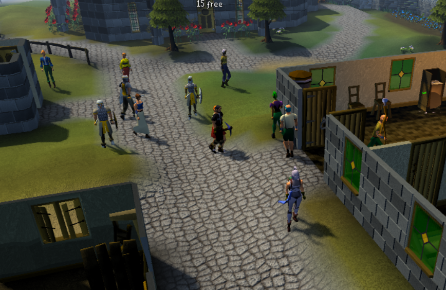 current Woodcutting bots in Varrock - World 384 :) #osrs