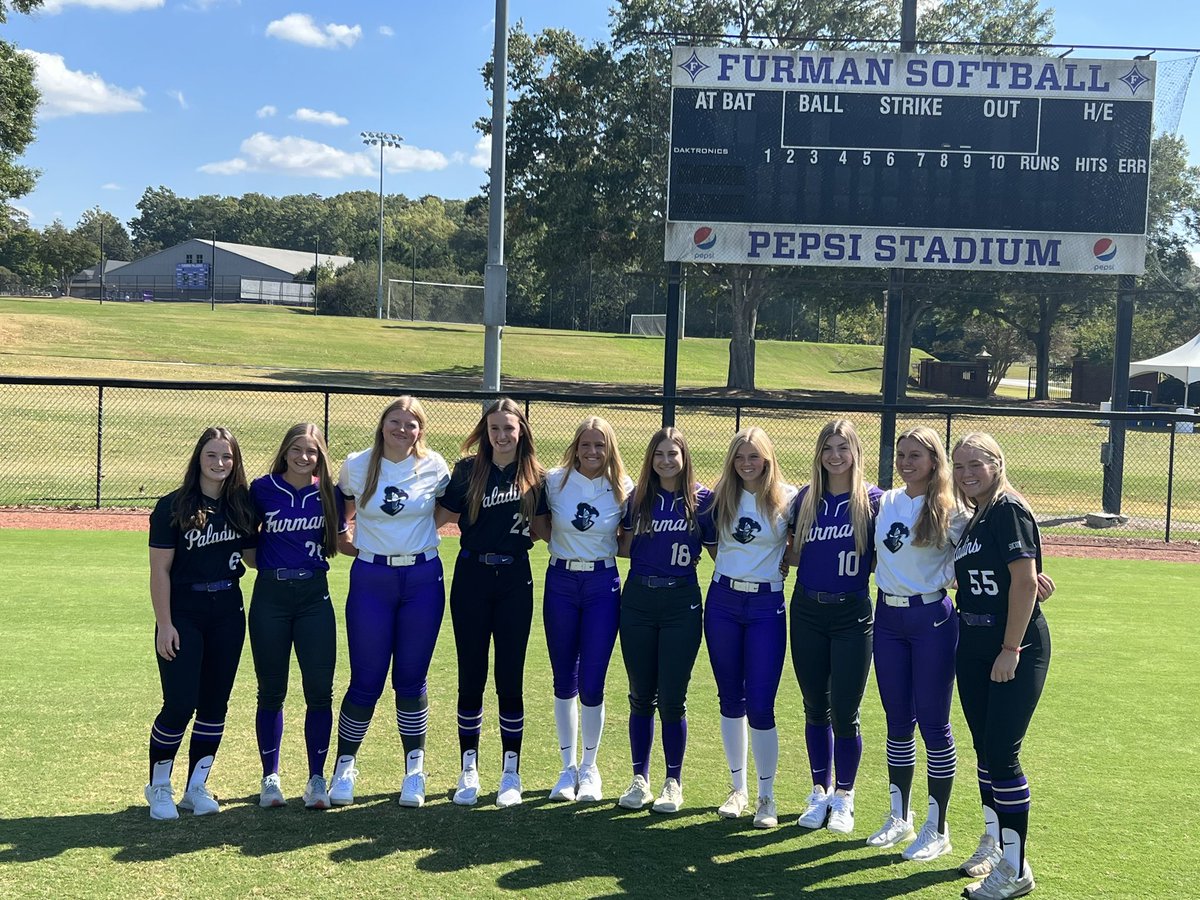Had an incredible weekend being back on campus and meeting my future teammates! Thank you to <a href="/StaceyJW26/">Stacey Johnson-Whitfield</a> <a href="/jwint11/">John Winters</a> <a href="/CoachAHayes/">Amanda Hayes Young</a> and my 48hr roomies for making my weekend so amazing!! Can’t wait for the next 4! <a href="/FurmanSoftball/">Furman Softball</a> #godins💜