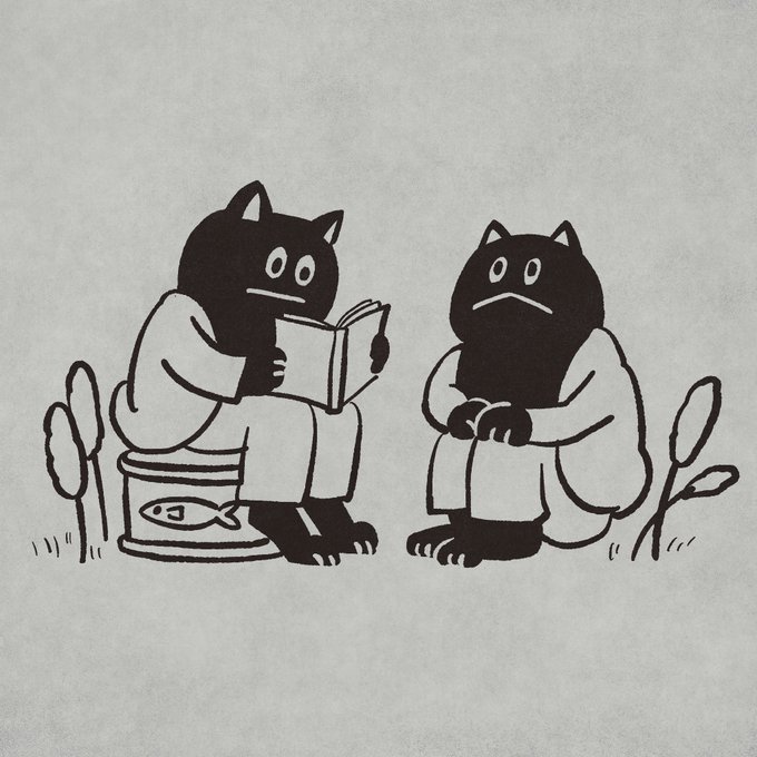 【08.ヒキガエル】カエルくんとガマガエルくん。この児童書すき。 #inktober #inktober2023