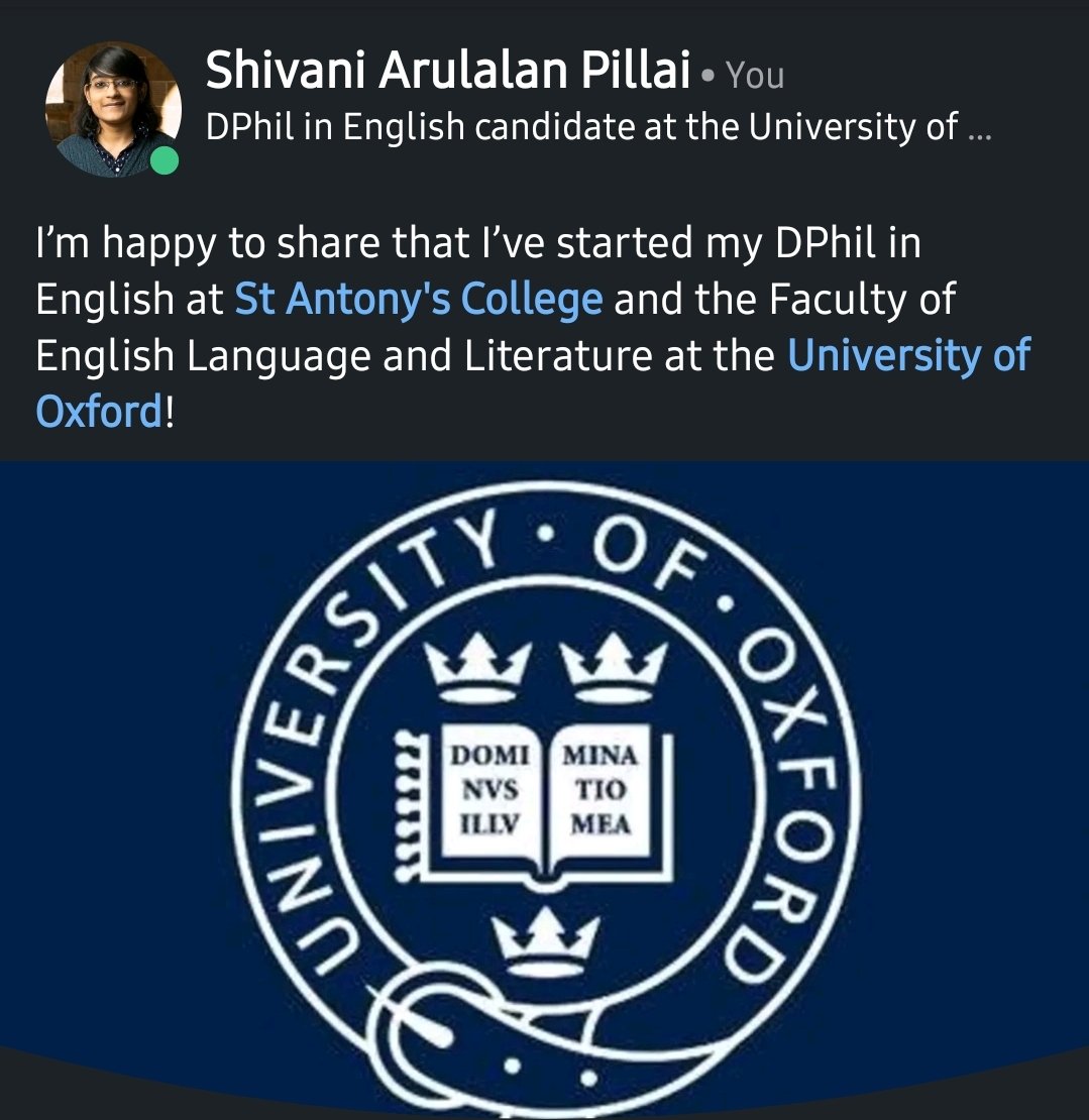 Shivani A Pillai tweet media