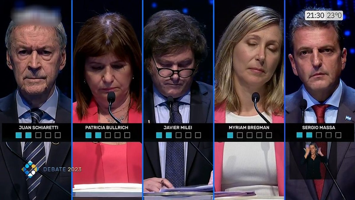 rodoaguiar's tweet image. La garantía de paritarias libres y la vuelta de los créditos hipotecarios aparecen como las principales novedades de este segundo debate presidencial. Ni Bullrich, ni Milei pueden ser opciones para los trabajadores.