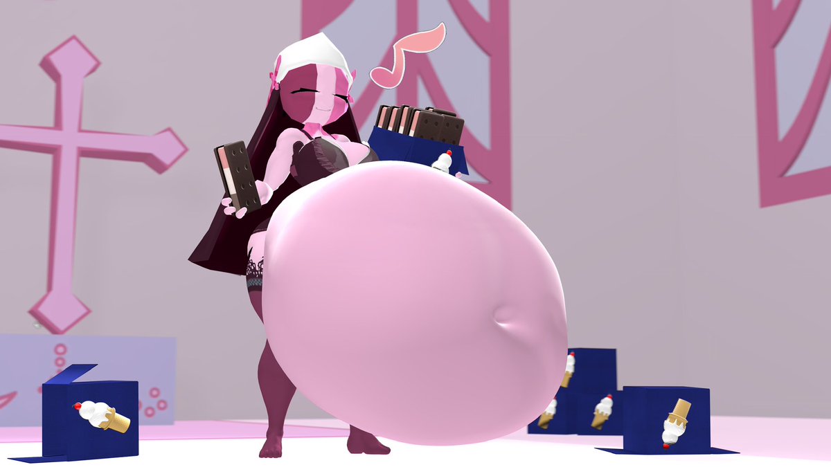 “Mhm. It’s another day here in the church. Everything’s fine~”