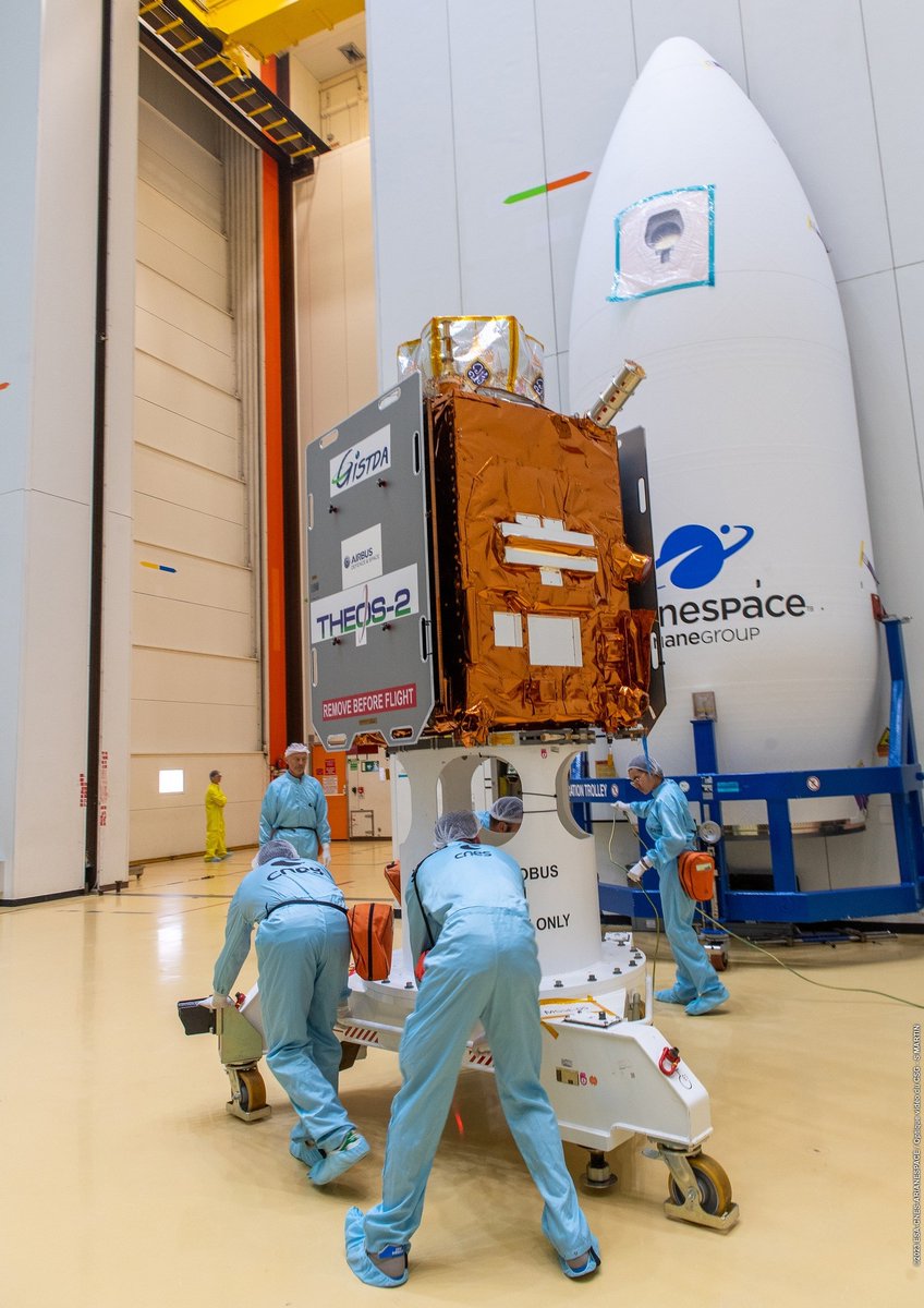 GISTDA's tweet image. THEOS-2 ทะยานสู่อวกาศแล้ว📷📷📷
Cr.Arianespace
#GISTDA #จิสด้า #THEOS2 #ดาวเทียมสำรวจโลก #Arianespace #เทคโนโลยีอวกาศ #อวกาศ #space #กระทรวงการอุดมศึกษาวิทยาศาสตร์วิจัยและนวัตกรรม #อว