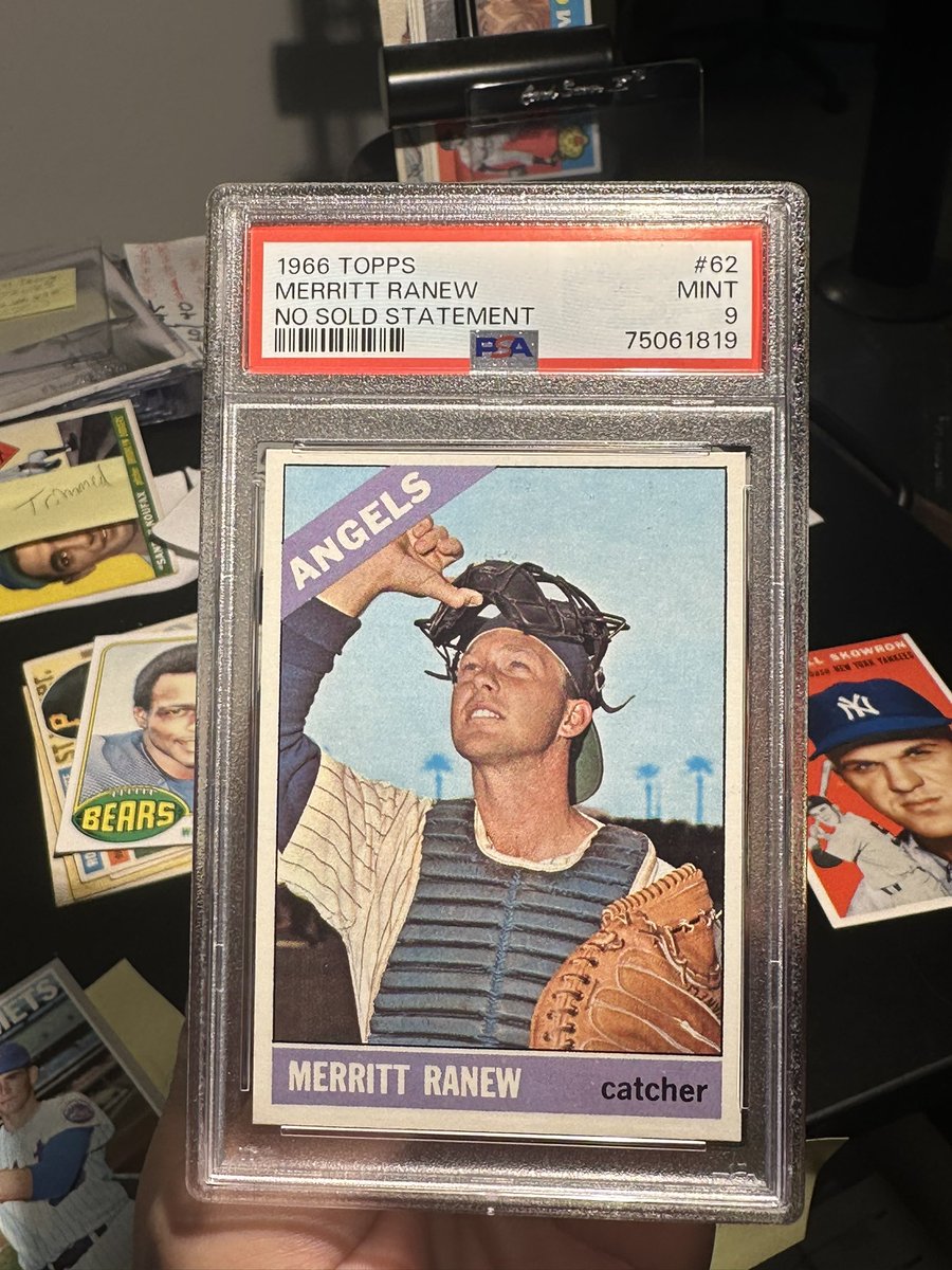 Big hit back from PSA. Not too many of these out there this nice! 
#psacard #vintagebaseball #thehobby