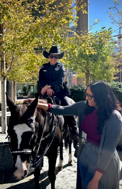 DenverFOP27's tweet photo. Sharing conversations, smiles and food at the 4th Annual Faith &amp; Blue https://t.co/ridPfkYVGi