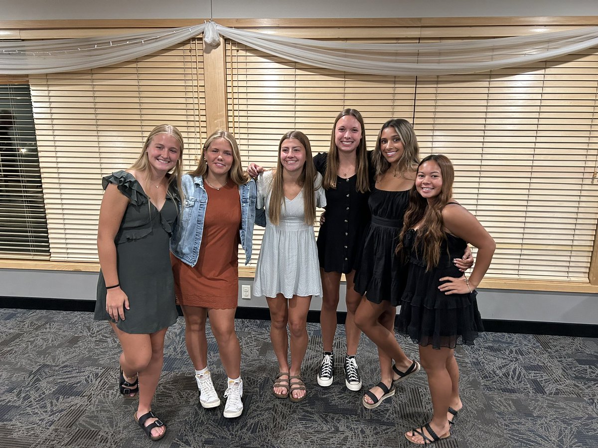 Our basketball girls at the tennis banquet tonight.  Good luck to Madison, Avery and Ashley who are still competing this week!  Looking forward to watching all of you this upcoming hoops season!