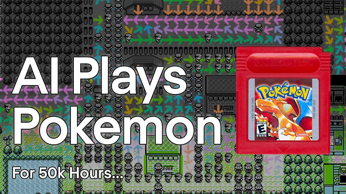 computerender's tweet image. Over the last couple years I've been training a reinforcement learning agent to play pokemon red. I put together a video documenting the AI's learning, and my process creating it. Enjoy!
🔗 youtu.be/DcYLT37ImBY