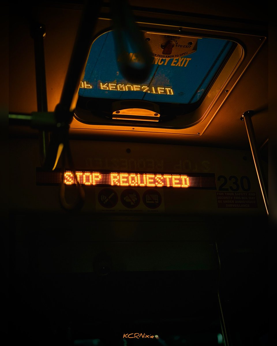 KCRNixie's tweet photo. Stop Requested 🚋
#artist #art #texture #photography #travel #surreal #lighting #people #vehicle #color #green #yellow #niceview #buslife #stoprequested #spooky https://t.co/HTNn6kkzul