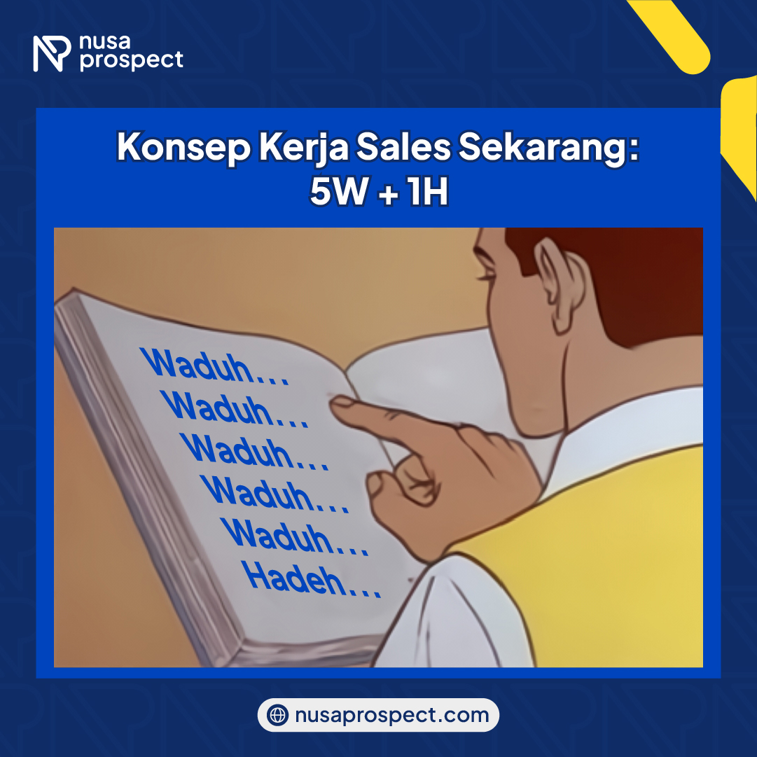 nusaprospect's tweet photo. Siapa yang gini juga ? 🥲🤣
Yuk bisa yuk ! Semangat meskipun kadang Waduh Waduh

#funny #meme #saleslife #worklife #aplikasisales #work https://t.co/Z7j9FRzxCs
