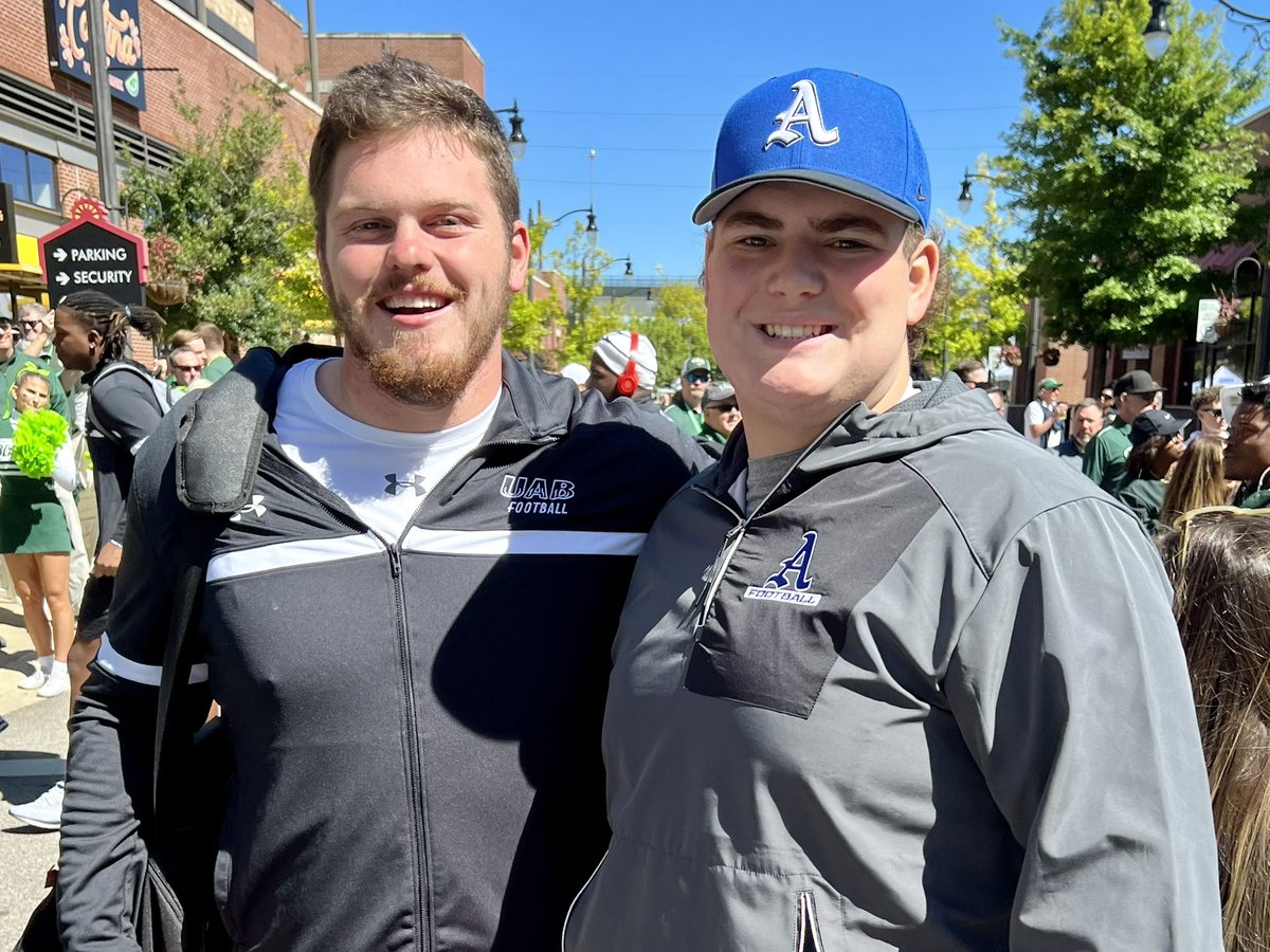 Thank you <a href="/UABRecruiting/">UAB FB Recruiting</a>, <a href="/CoachEGordon/">Eddie Gordon</a>, <a href="/CoachMMcCants/">Coach Matt McCants</a>, <a href="/ReillyJeffers/">Reilly Jeffers</a>, and <a href="/DilfersDimes/">Trent Dilfer</a> for a great visit. Always good to see <a href="/CortBradley/">Cort Bradley</a>. Proud of you! #firebreathersonly 
<a href="/AHSALFBRECRUIT/">Auburn High School Football Recruiting</a> 
<a href="/keithetheredge1/">keith etheredge</a> 
<a href="/CoachWagnon/">Will Wagnon</a> 
<a href="/CoachJLStanford/">Jeremy Stanford</a>