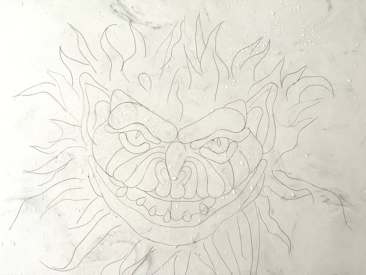 The spooky season is here once more - which calls for spooky movies whenever I can watch them. I just watched #Hobgoblins, and I do not recommend it. 👻 Shower Hair Masterpiece #569. “Hobgoblin” #ShowerHairMasterpiece