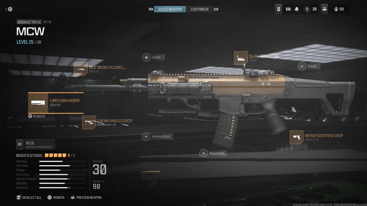 Overpowered MCW class for MW3 beta