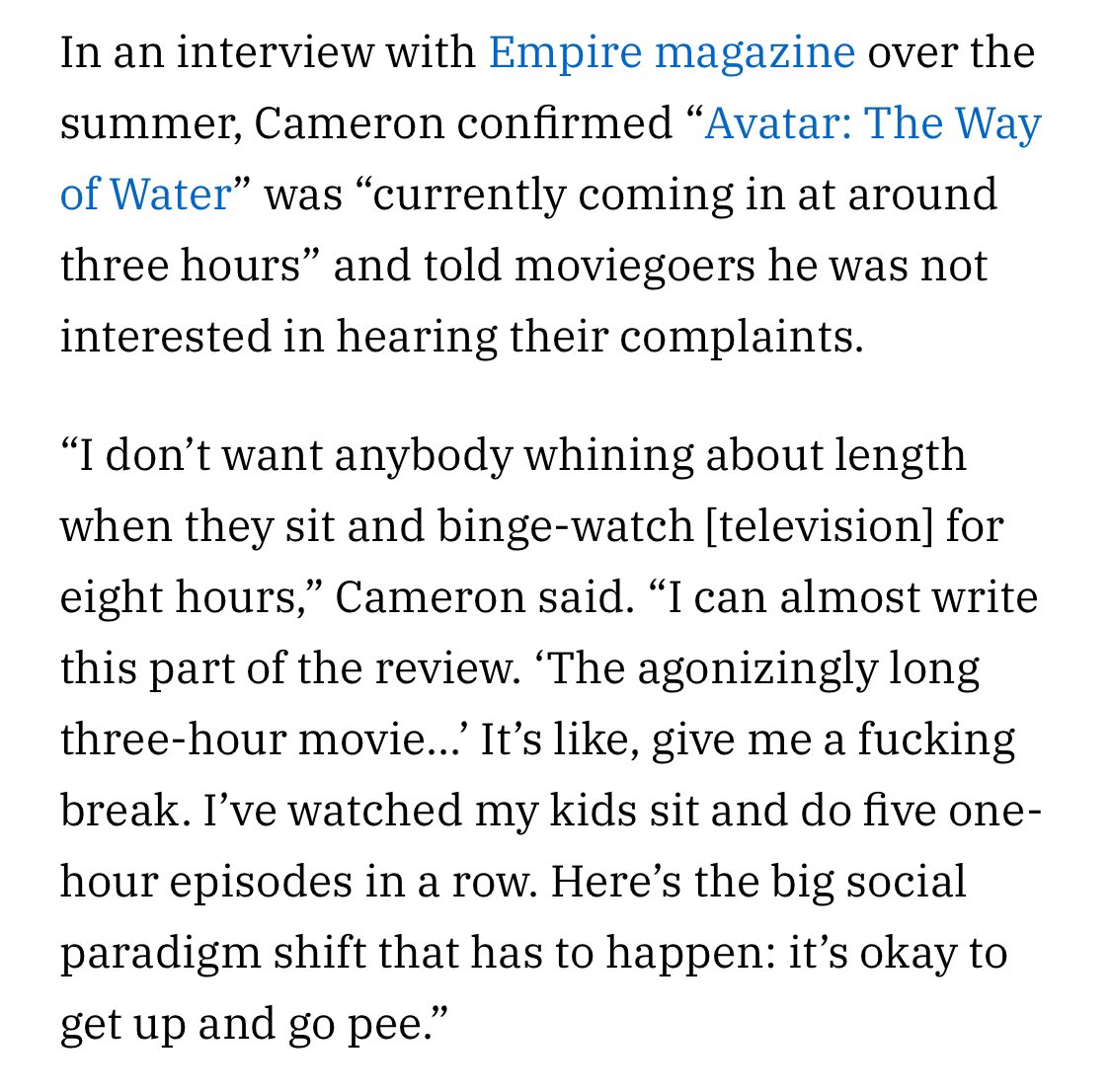 glad filmmakers are finally pushing back on the popular idea that it’s easier to watch a half dozen episodes of television than it is to watch a single 3 hour movie