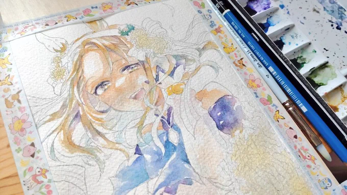 トプロ描いてる 
