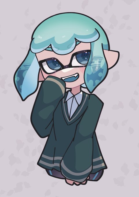 「inkling blue eyes」Fan Art(Latest)