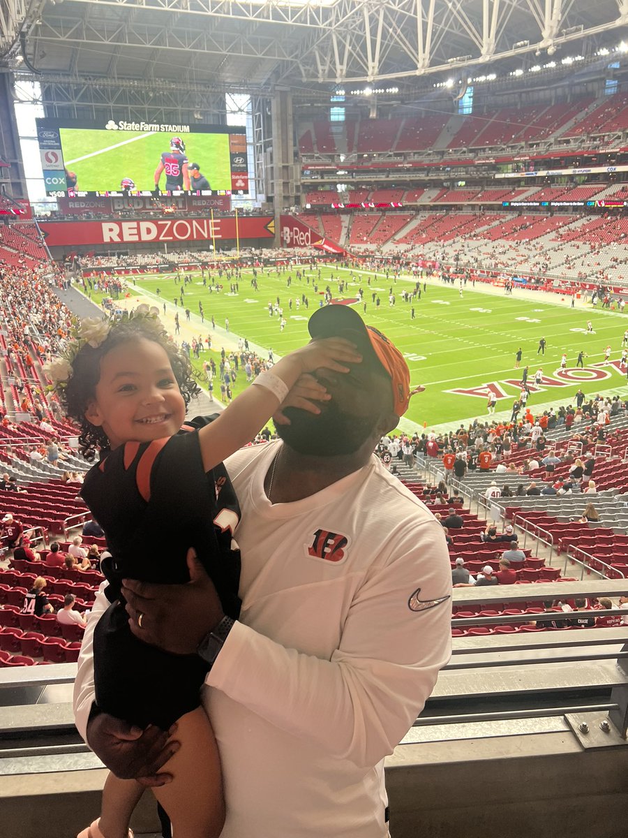 Successful 1st Bengals game for this one. #WhoDey