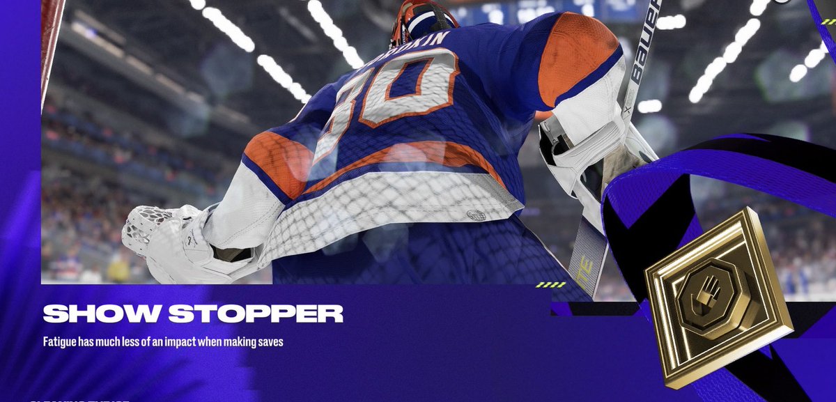 Show Stopper looks more like the Shocker logo if you ask me #NHL24