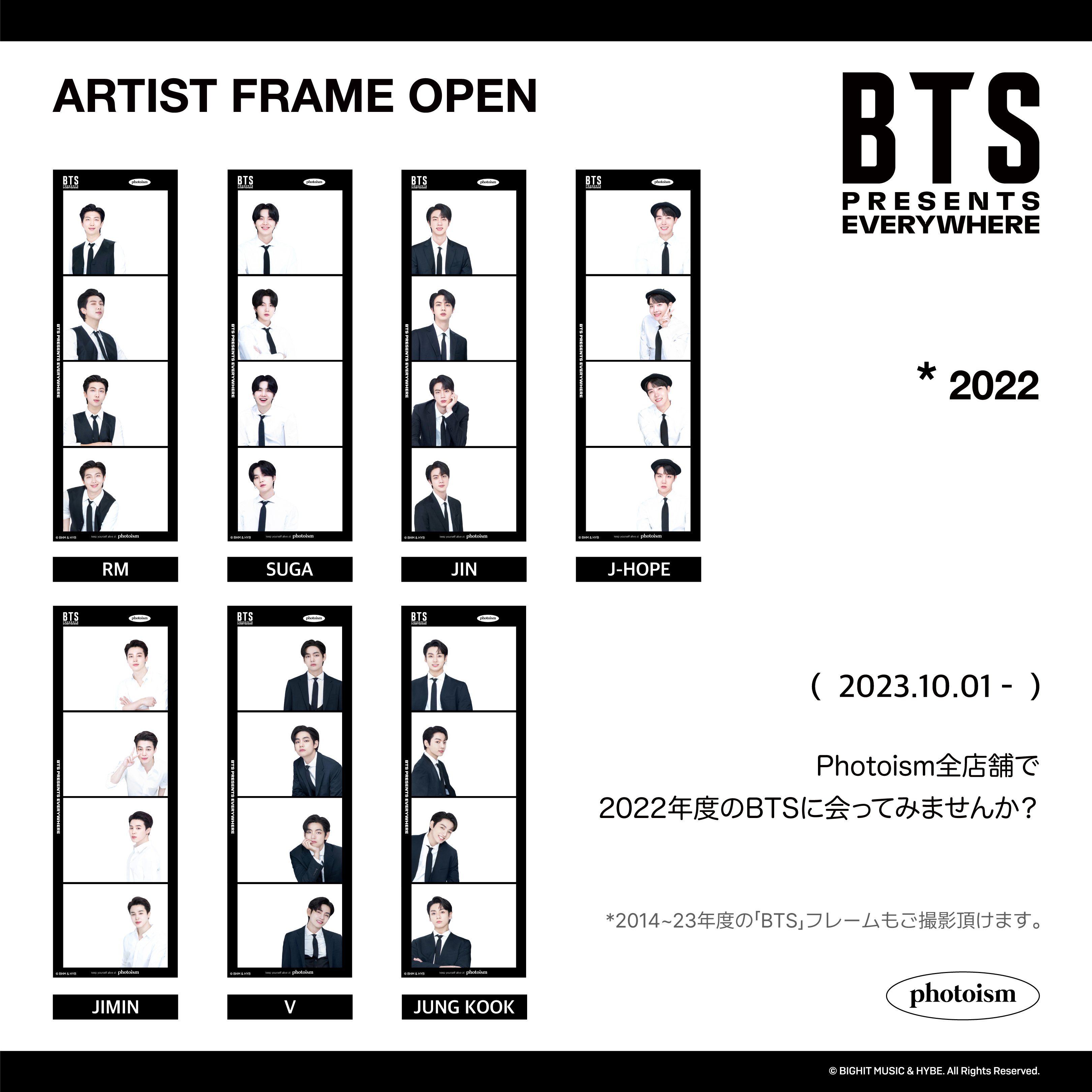 2021 FESTA] PHOTO FRAME – BTS JAPAN OFFICIAL SHOP｜K-POP・アジア
