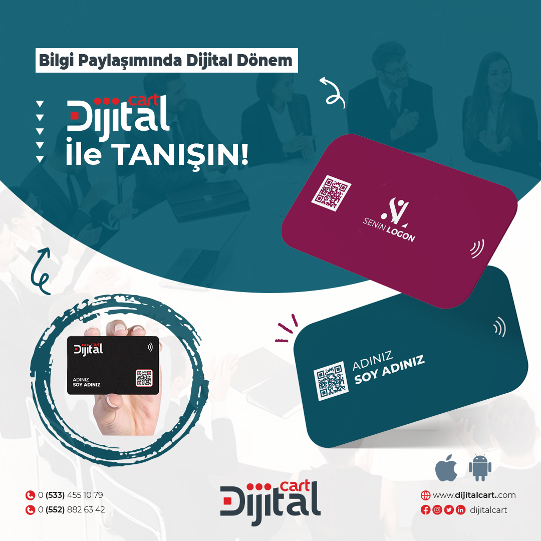 DigitalCar44881's tweet photo. Dijital Cart: Geleneksel Kartvizitin Yenilikçi Dönüşümü!

#DijitalCart #KartvizitinDijitalDönüşümü #ÇevreDostuKartvizit
#Dijitalİletişim #SınırsızBilgiDepolama https://t.co/MrxUcmG15k