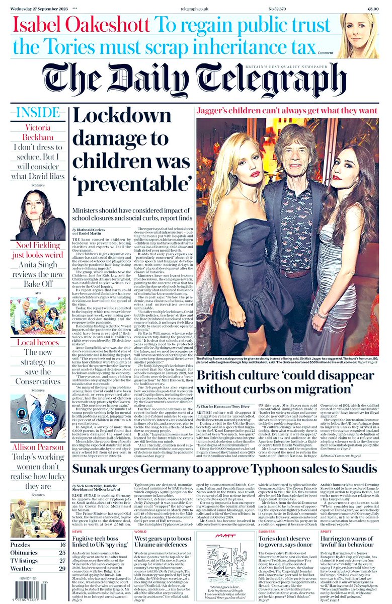 🗣️Children's voices must be heard. 

As the Covid Inquiry report shows, social distancing/school closures caused preventable harm to kids. 

Going forward, children's rights & views must factor more in policy decisions affecting them. 

#PutKidsFirst