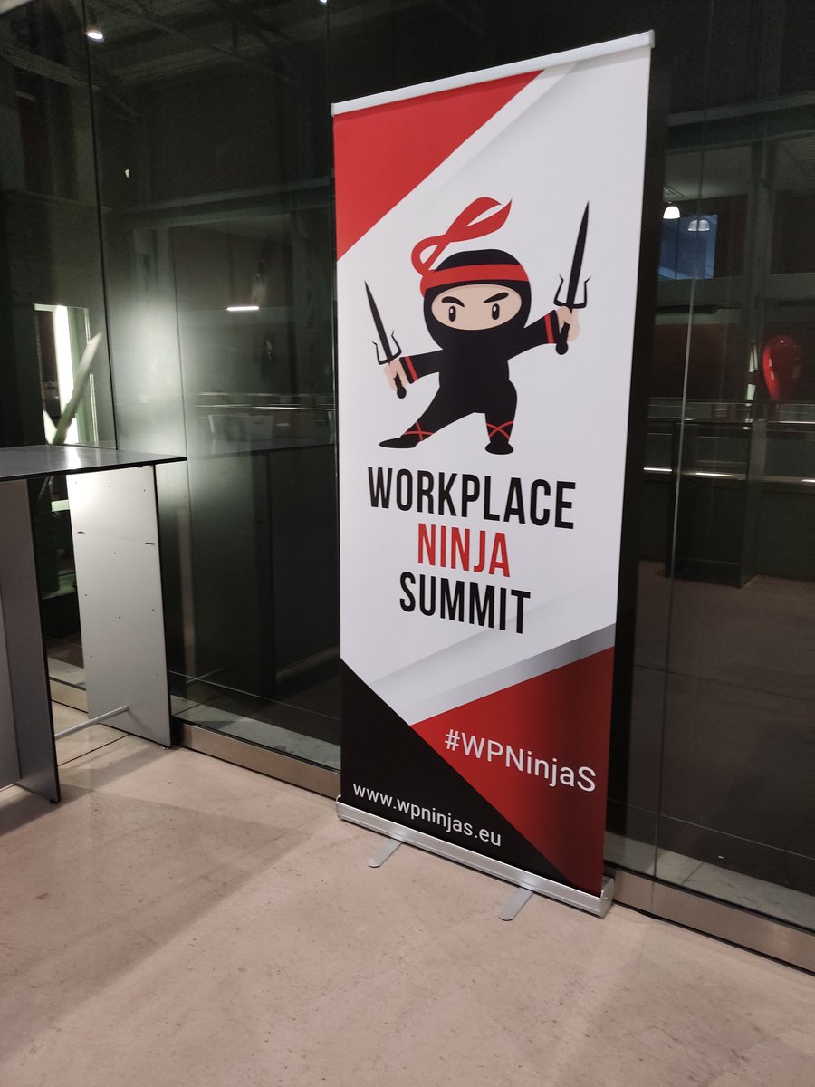 pedrr's tweet photo. Let's start three awesome daysbat @wpninjasummit #WPNinjas https://t.co/jollqzl31p