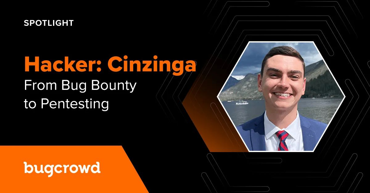 caseyjohnellis's tweet photo. Hacker Spotlight: @Cinzinga | @Bugcrowd https://t.co/nch5X1dXTK https://t.co/iN8nOPDDXI