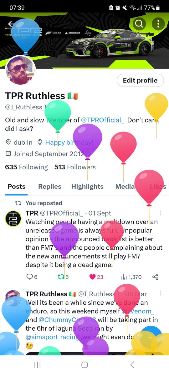 40 think I'm officially old now