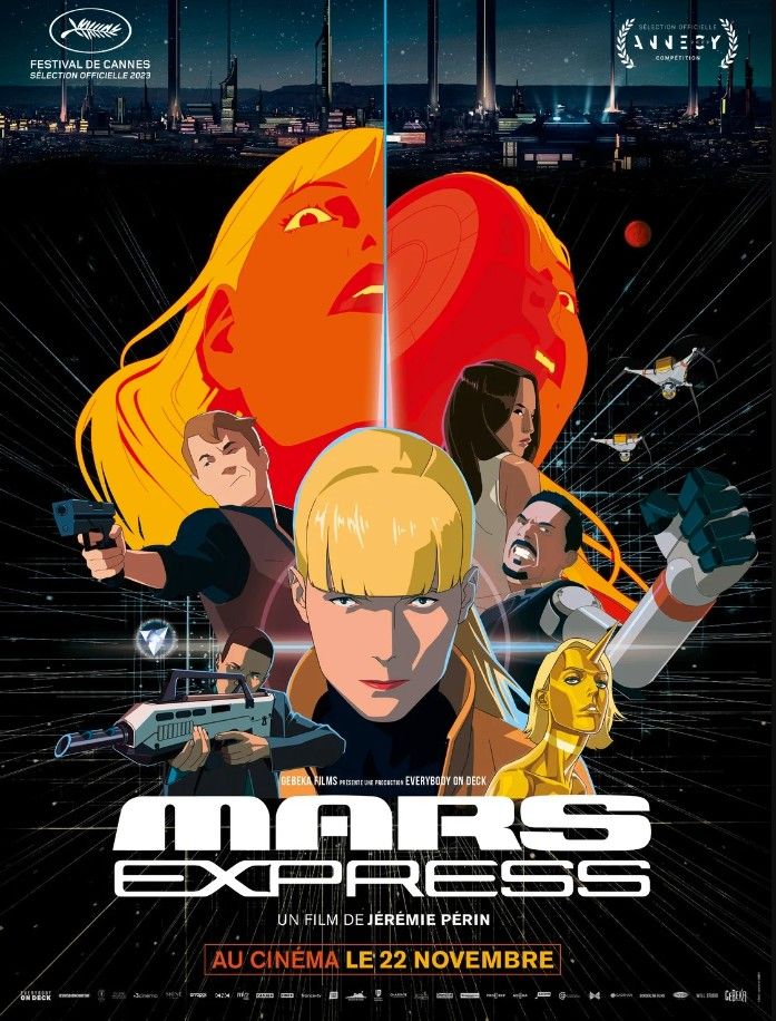 ActuSF's tweet photo. Attention, c'est la plus belle bande annonce que vous verrez aujourd'hui ! 

On a les premières images de Mars Express, un film d'animation français qui se déroule sur Mars. 

Comment impatience se dit en cyberpunk ? 

https://t.co/UEAn0K4aS5

#sciencefiction #cyberpunk #anime https://t.co/eNPCEapu96