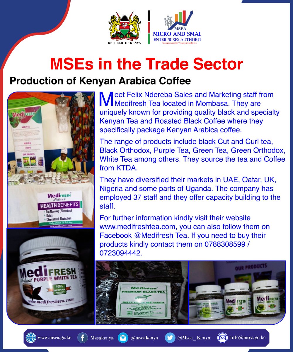 MSEA_Kenya's tweet photo. MSEs IN THE TRADE SECTOR

#TradeSector #EmpoweringMSEs

@CsChelugui
@HonSusanMangen1
@Cooperatives_KE
@JamesMureu
@HRithaa https://t.co/1ZC4sJVXjt
