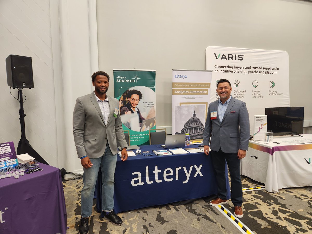 JayGarciaUSMC's tweet image. #ICYMI: Today, the #AlteryxSparkED team partnered with @alteryx&apos;s #PubSec team at the Community College Business Officers (CCBO) Annual Conference in San Diego, California.
