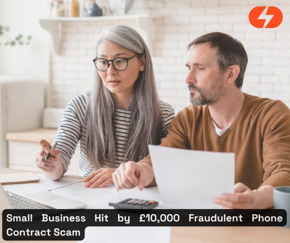 NutShellAppNews's tweet photo. Small Business Hit by £10,000 Fraudulent Phone Contract Scam
https://t.co/DeDQBiPBsa
#Uknews #scotlandnews #englandnews #FraudAlert #SmallBusinessScam #O2Fraud #CyberSecurity #BusinessLoss #ActionFraud #FinancialSecurity #FraudPrevention #ScamAwareness #BusinessProtection https://t.co/26iVa3DEWN