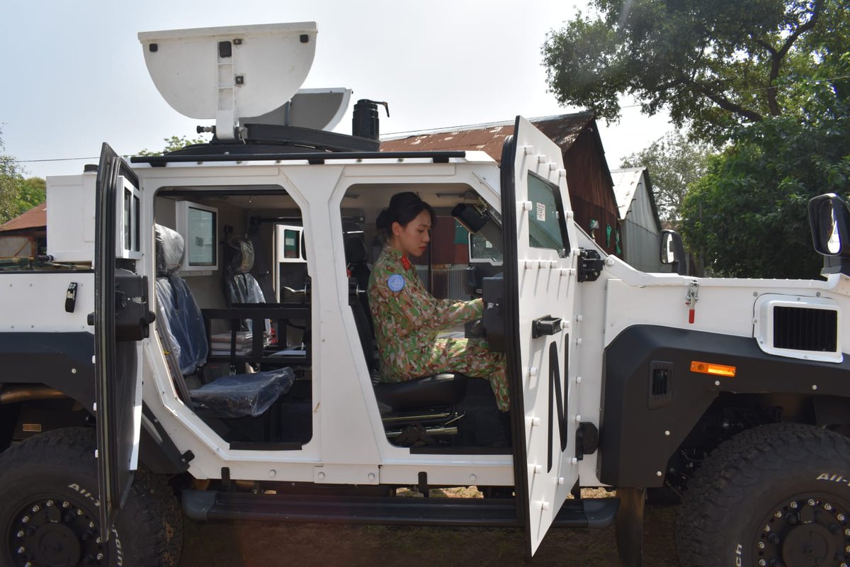 adgpi's tweet photo. #IndianArmy is conducting a unique Women Military Officers Course for #ASEAN countries, imparting collaborative training under the UN framework at the Centre for United Nations Peacekeeping, #CUNPK New Delhi. This unique initiative symbolises the commitment of #IndianArmy towards enduring #Peacekeeping while ensuring gender equality & aligns with India's commitment to the #ASEAN countries.

The participants were also exposed to Made In India vehicles and equipment under the Atmanirbhar Bharat Initiative, tailor made for and being used in United Nations Missions across the world. 

#IndianArmy
#IndiaASEANFriendship
#OnPathToTransformation
