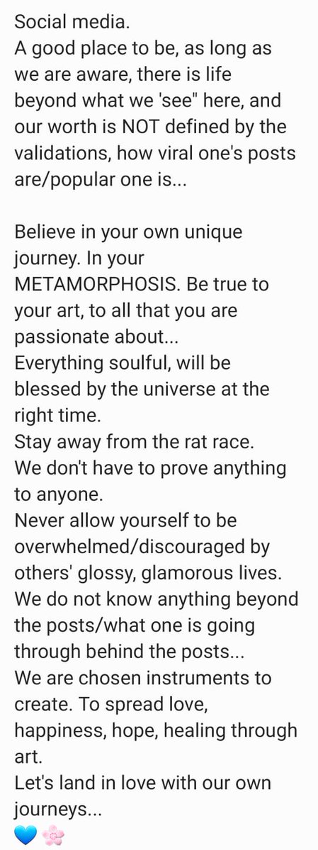 Madhumathi_Inks's tweet photo. #SocialMedia #Art #Artists #RatRace #Validations #WeDoNotKnow #Journeys #Metamorphosis
❣ https://t.co/0OX5IEhFpi