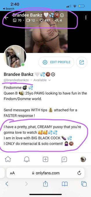 @BrandeeBankzx is #28weeks pregnant!  Loads of content and much more to come! Third and final pregnancy<a class="tags" target="_blank" title="On Twitter" href="/?out=eyJ0eXAiOiJKV1QiLCJhbGciOiJIUzUxMiJ9.eyJpYXQiOjE3MjE3MzIyMzksImlzcyI6InR3cG9ybnN0YXJzLmNvbSIsIm5iZiI6MTcyMTczMjIzOSwiZXhwIjoxNzUzMjY4MjM5LCJyZWRpcmVjdF91cmwiOiJodHRwczovL3R3aXR0ZXIuY29tL0JyYW5kZWVCYW5rengifQ.JM9klZ5W8HMSnBCy9_DhGuxW7dg13ycCmMycn5mvv7DqVTk25FB7yJHihbmSMm-rxzQBWKjV_RcsAOXQF8CSMA">@BrandeeBankzx</a><a href="/tag/28weeks"class="tags">#28weeks</a><a href="/tag/pregnant"class="tags"><span>#pregnant</span></a><a href="/tag/pregnancy"class="tags"><span>#pregnancy</span></a><a href="/tag/milf"class="tags"><span>#milf</span></a><a href="/tag/blacked"class="tags"><span>#blacked</span></a><a href="/tag/pregnantfetish"class="tags"><span>#pregnantfetish</span></a>