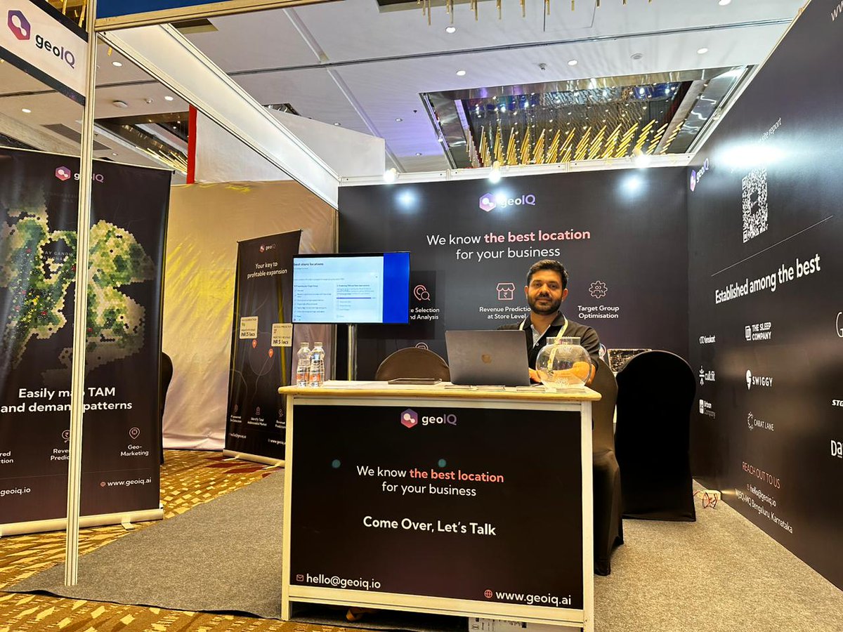 geoiq_ai's tweet image. We are finally here at the #ReTechCon 2023 (Retail Technology Conclave) by Retailers Association of India (RAI)!

Let's redefine the future of retail together!

#aboutgeoiq #RetailTech #Innovation #ReTechCon2023 #RetailExpansion #DataDrivenGrowth #AI
