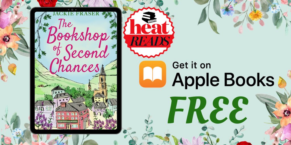 BookMinxSJV's tweet photo. Our last #HeatReads of 2023...
'#TheBookshopOfSecondChances is funny, clever, warm, joyful and comforting. I could rave about it all day!' IONA GREY
Grab your free eBook, courtesy of our great @TeamBATC friends @AppleBooks & @heatworld this week!
https://t.co/NbRhDi1Cno https://t.co/93bYXpucsC