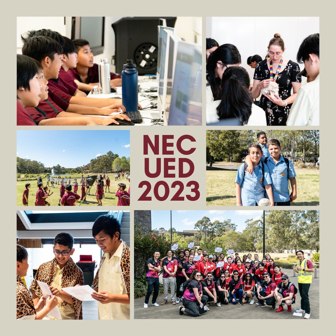 Last week, WPU hosted over 500 Year 7 students at Macquarie University for our NEC University Experience Days!

Thank you to everyone who contributed to making the two days such a great success 🎉