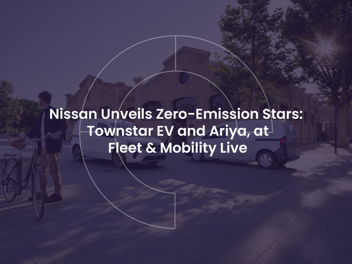 Nissan is set to showcase its new electric vehicles at the upcoming #FleetandMobilityLive event - #TownstarEV and #Ariya.

fleetnews.co.uk/news/latest-fl…

#NissanEV #ZeroEmissions #GreenFleets #Automotive