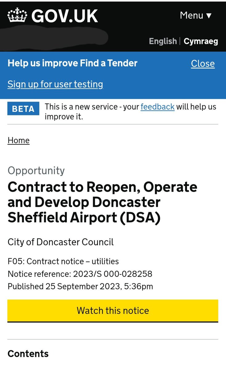 save_dsa's tweet photo. Here in #doncasterisgreat we have a project on going it will provide jobs and boost our economy 

It will re connect our city and region 
With passenger and cargo options short and long haul possibilities with the right people in place to operate and manage it 

The procurement process has started to find the relevent party to operate our airport 

Take a look at the 2 pics 
The tender value is £100 million over 50 years

While we have 
@10DowningStreet
@transportgovuk
@UKParliament 

Wanting to spend upto £90 billion pounds 
One train track from somewhere to nowhere that may help 15 %of the population

Where's the value in that ??

What is going on in this country 

#saveDSA #itsnotover ✈️ ✈️ ✈️