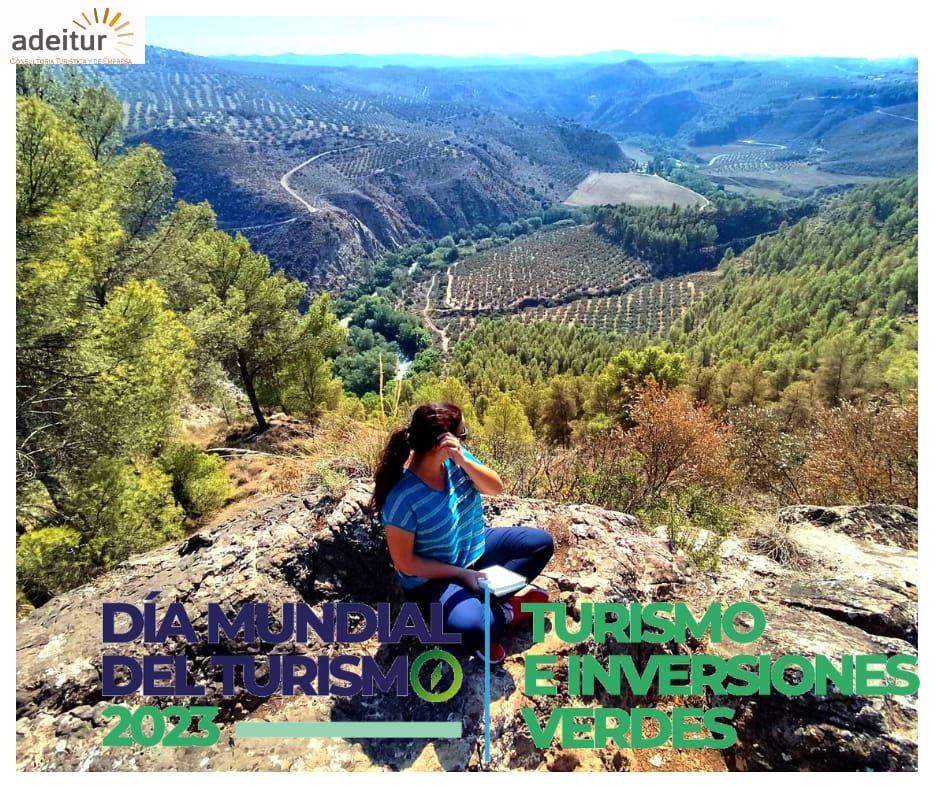 adeitur's tweet image. #DíaMundialdelturismo2023
En #ADEITUR  trabajamos por un turismo más verde, mas humanizado.Un turismo que sea una oportunidad para fijar la población al territorio y que ayude a revitalizar y regenerar nuestros pueblos, contribuyendo a conservar nuestro planeta🌏.
