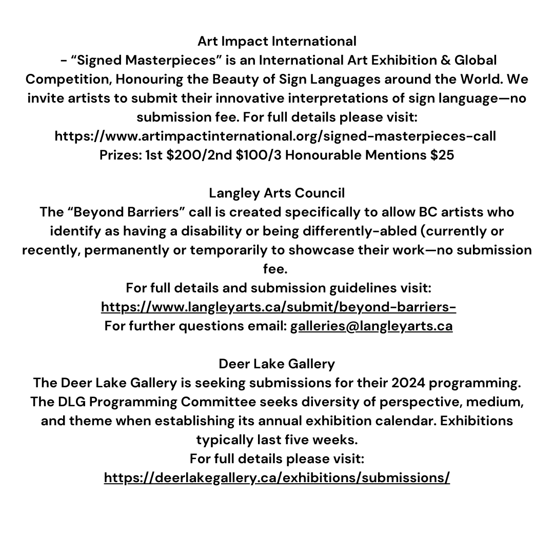 @letartshineapath   Sept/23 - Art Directory Hub Page of monthly submissions & applications to art shows happening locally &
#artshows #artexhibitions #calltoartists #artsubmissions #mentalhealth #disabilities #forartists #artistsdirectoryhub