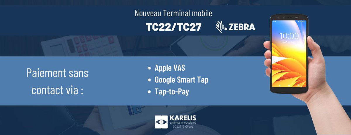 KarelisSystemes's tweet photo. 📶 Vous souhaitez fiabiliser les communications entre vos collaborateurs ?

Faites confiance à la performance des nouveaux PDA TC22/27 de @ZebraTechnology.

https://t.co/y2piMps8aV

#retail #logistique #mobilité https://t.co/zSoCVXmei5