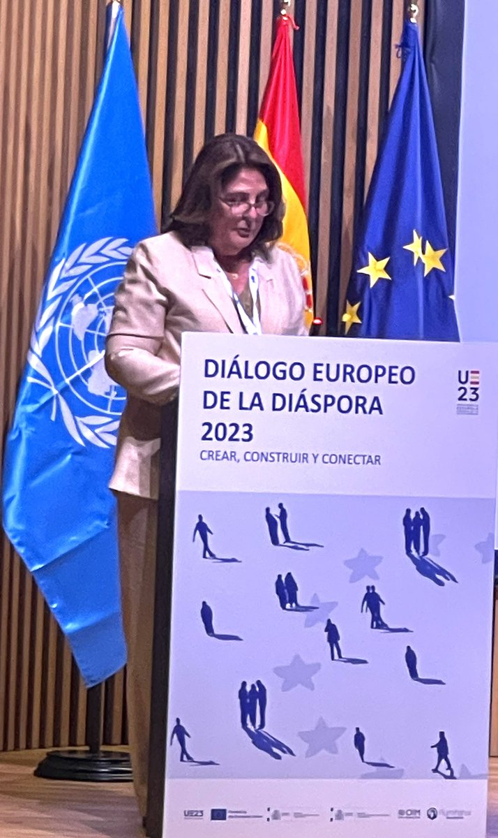 AsoRuminahui's tweet photo. Diálogo Europeo de la Diáspora 2023.  Un encuentro que ha sido posible gracias a la colaboración de @MAECgob @inclusiongob @SEstadoMigr @AsoRuminahui 

En el marco de los proyectos #Matriz e @Includ_EU https://t.co/YpWEsdA7nc