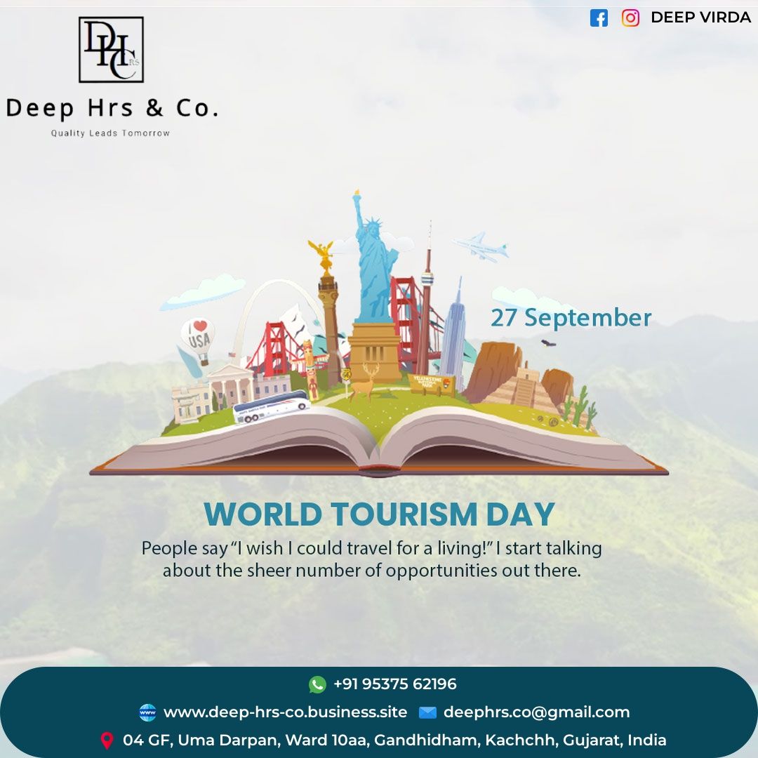 World Tourism Day

World Tourism Day has been held on 27 September each year since 1980. The date marks the anniversary of the adoption of the Statutes of the Organization in 1970, paving the way for the establishment of UNWTO five years later  

#WorldTourismDay #TourismForAll