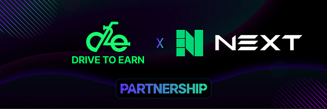 DriveToEarn0's tweet photo. #DrivetoEarn (#DTE) is pleased to announce a Memorandum of Understanding and partnership with '#Next '
DTE says the partnership with 'NEXT' is a way to make the Staking House Wallet more universal.
#d2e #Drivetoearn #Airdrop #Stakinghouse #blockchain #P2E #cryptocurrency #token https://t.co/0q6rYSqPNM