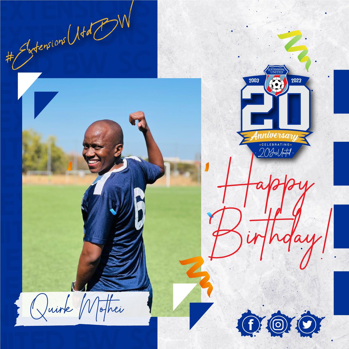 ExtensionsUtd's tweet photo. Happy birthday brother Quirk‼️
#Extensionsbirthdays🎂
#extensionsunitedbw🔴
#20yrsunited🔗 https://t.co/Za7O1VakFH