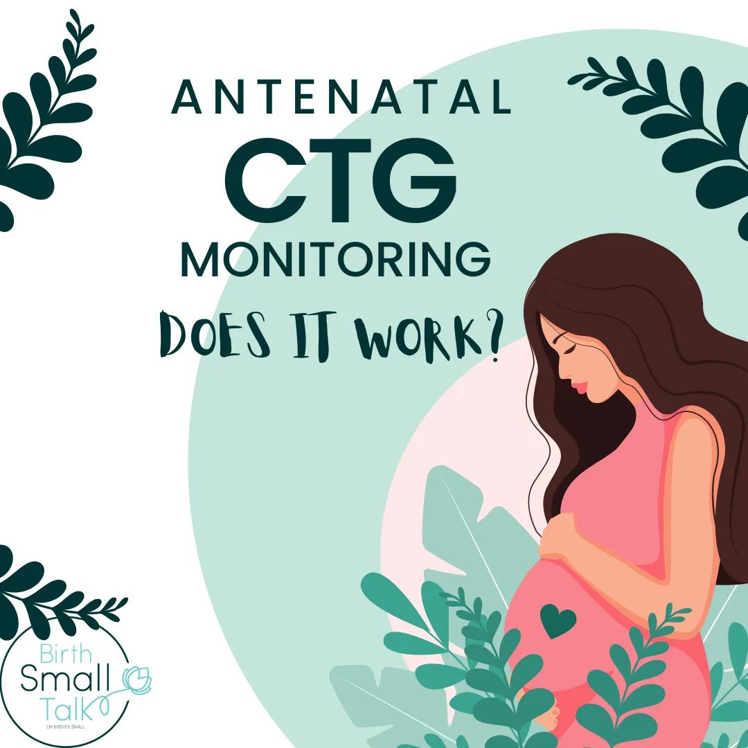 Are we doing more harm than good when we use CTG monitoring in pregnancy? Here's what the evidence says. birthsmalltalk.com/2023/09/27/ant… #CTG #EFM #FetalMonitoring #Antenatal #Stillbirth #Midwifery #Obstetrics #NST