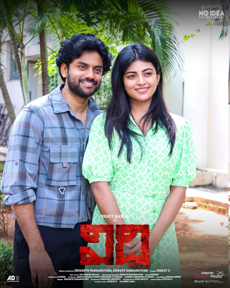 vamsikaka's tweet photo. The dynamic pair has arrived at the electrifying #Vidhi First look launch event ❤️

Watch the live now :

https://t.co/LJiK2Mpqrv

#RohitNanda @anandhiactress @SricharanPakala @srikanthcinema
@vfxsrinath @NoIdeaEntmt https://t.co/iCSTliRC8d
