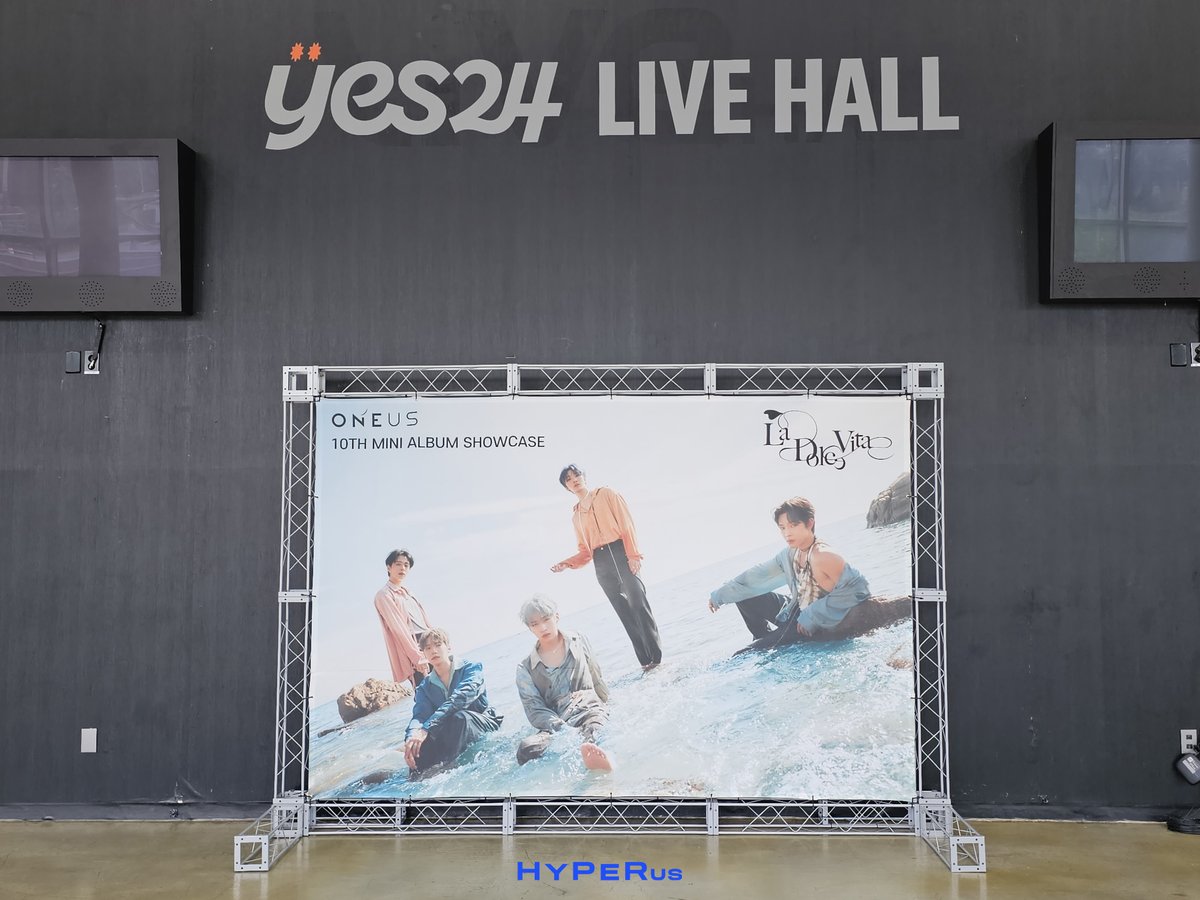 HYPERUS_'s tweet photo. ONEUS

10TH MINI ALBUM ‘La Dolce Vita’ 발매기념
미디어 쇼케이스 &amp; 팬 쇼케이스

@official_ONEUS

#hyperus #하이퍼어스 #공연기획 #공연제작 #콘서트 #운영대행 #RBW #원어스 #ONEUS #원어스쇼케이스 #쇼케이스 #예스24라이브홀 https://t.co/c3mScr0cpp