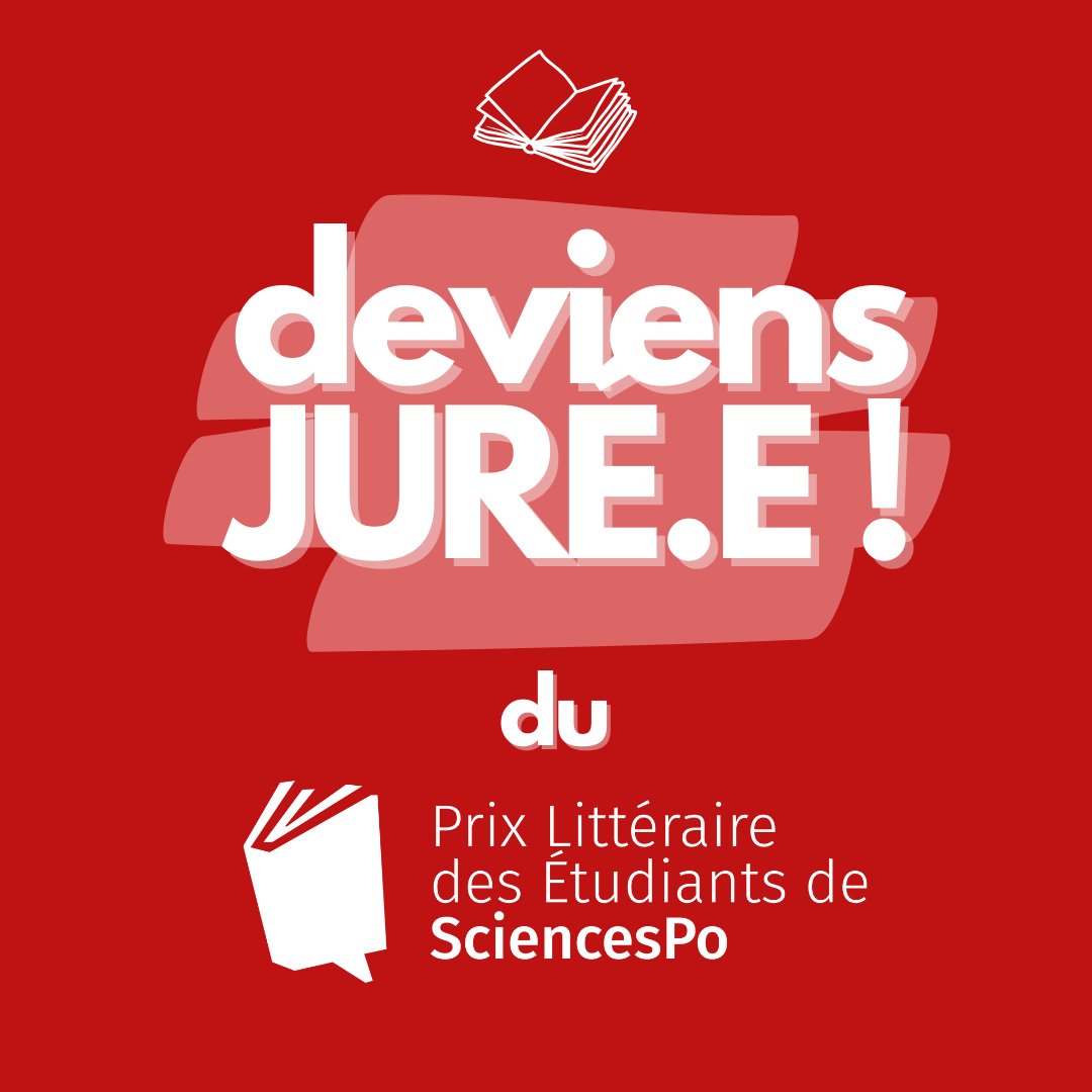 PrixLitSPo's tweet photo. 📚 Deviens juré.e de la cinquième édition du Prix ! 

🥳 Rejoindre le jury du Prix, c’est : 

⬇️⬇️⬇️

1/8 https://t.co/h3aOFjoQFs